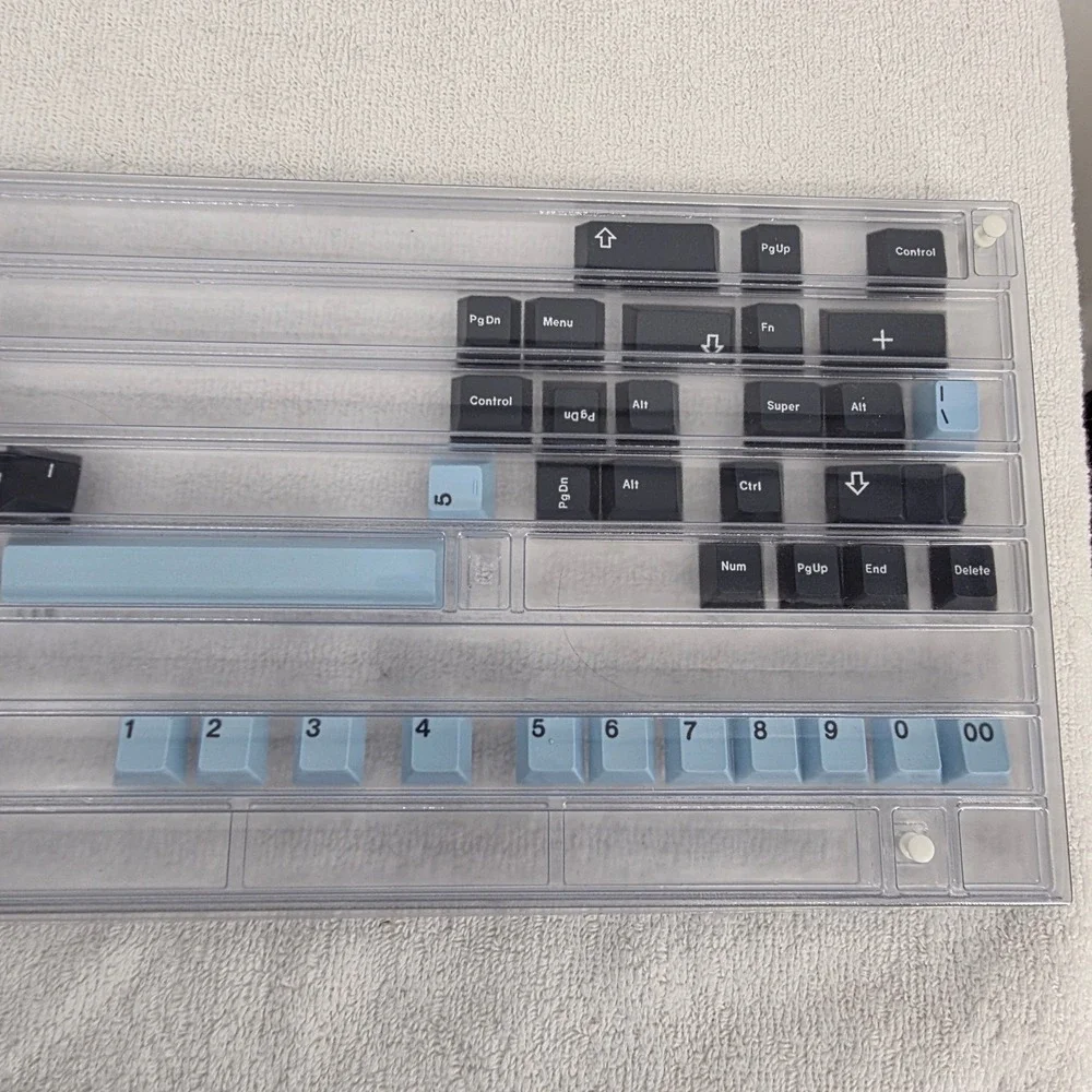 KBDfans Custom Mechanical Keyboard Bundle GMK Botanical Mizu 8008 Keycaps